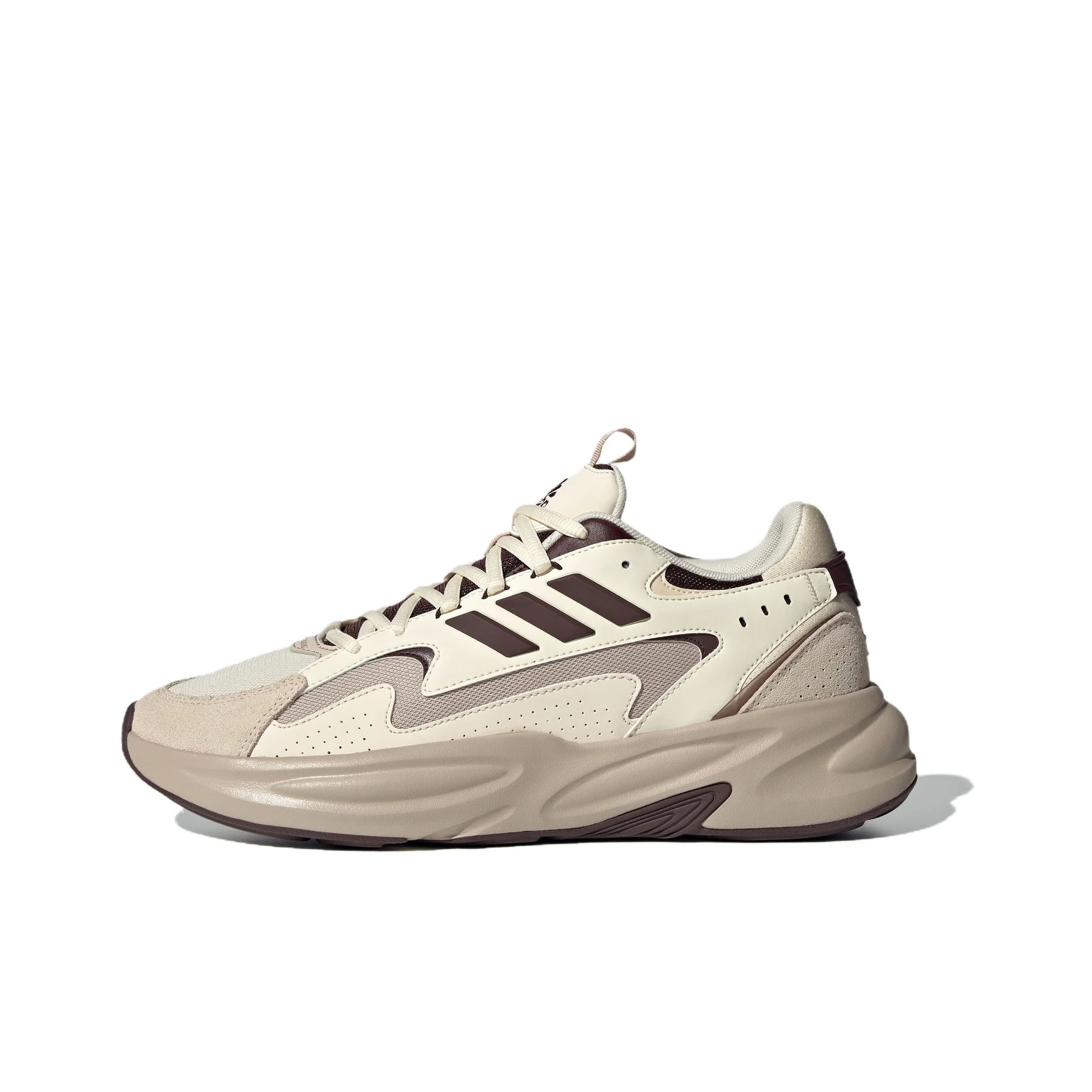 Adidas OZWAVE Low top Chunky Sneakers Unisex White Gray JR3201