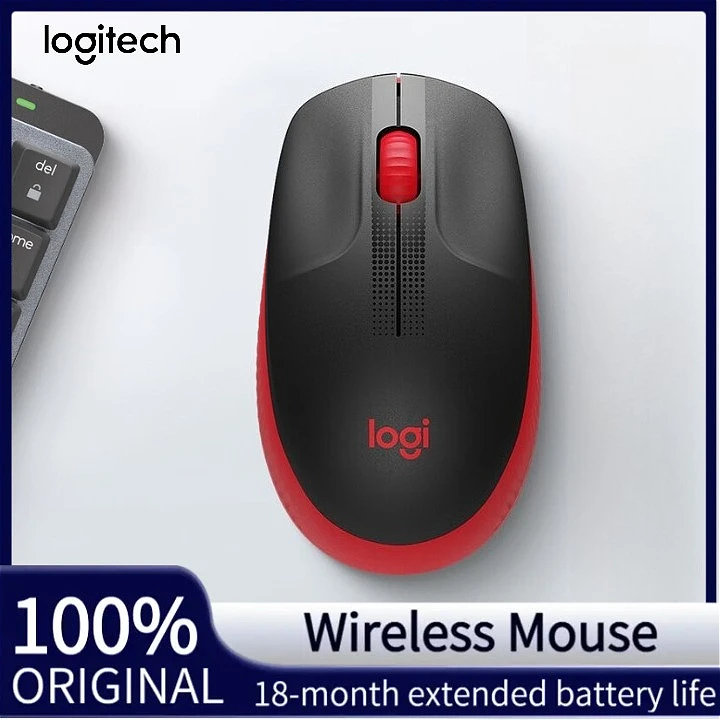 

Коммерческая офисная мышь Logitech M190, полноразмерная беспроводная мышь, расширенный срок службы батареи 18 месяцев, USB