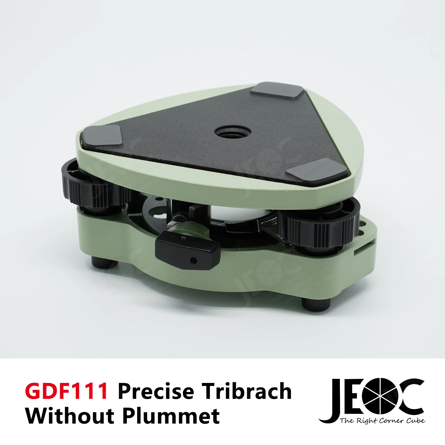 JEOC GDF111-1 Tribrach for Leica Geosystems, Without Optical Plummet