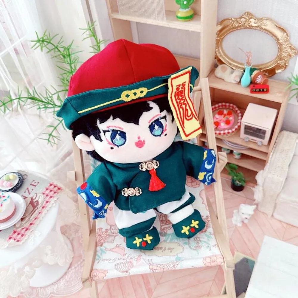 Cosplay Halloween Cotton Doll Clothes Set Dress Up Kawaii Cotton Doll Zombie Suit Green Fashion Plush Dolls Clothes