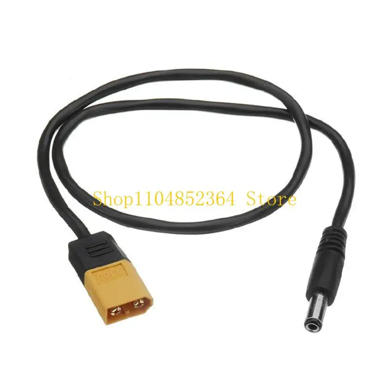 

652F XT60 to DC5525 TS100 Soldering Iron to Wiring Power Cord 5.5mm x 2.5mm