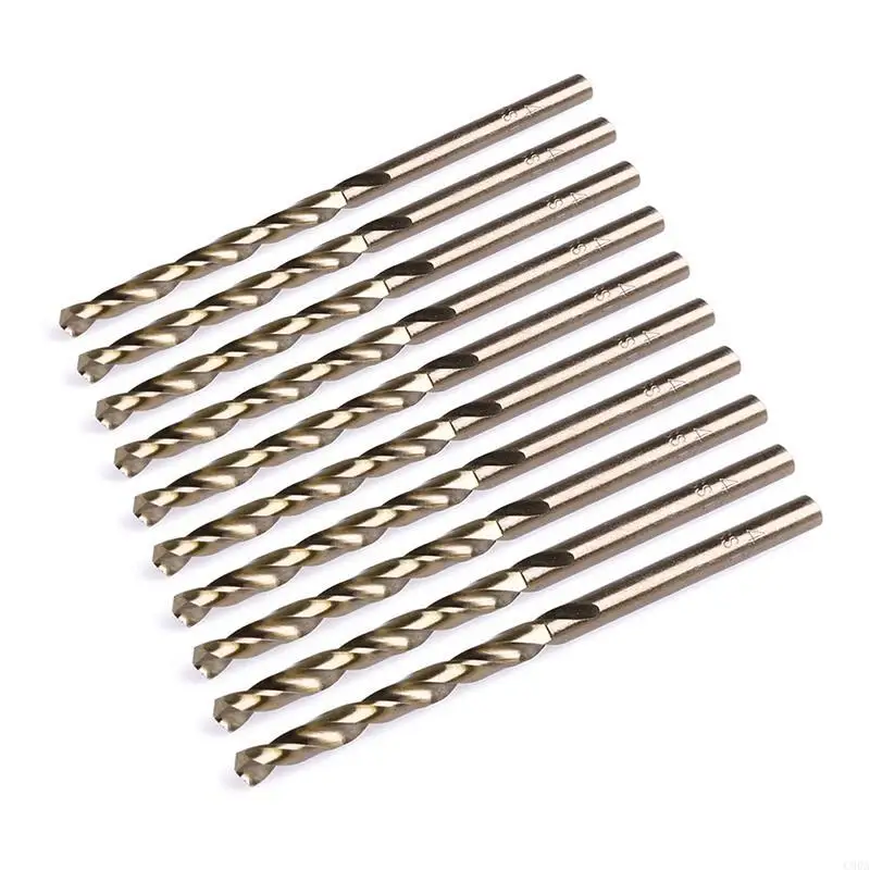 

C90A Twist Drill Bits High Speed Drill Bits, for Drilling Holes Nonferrous Metal 10x