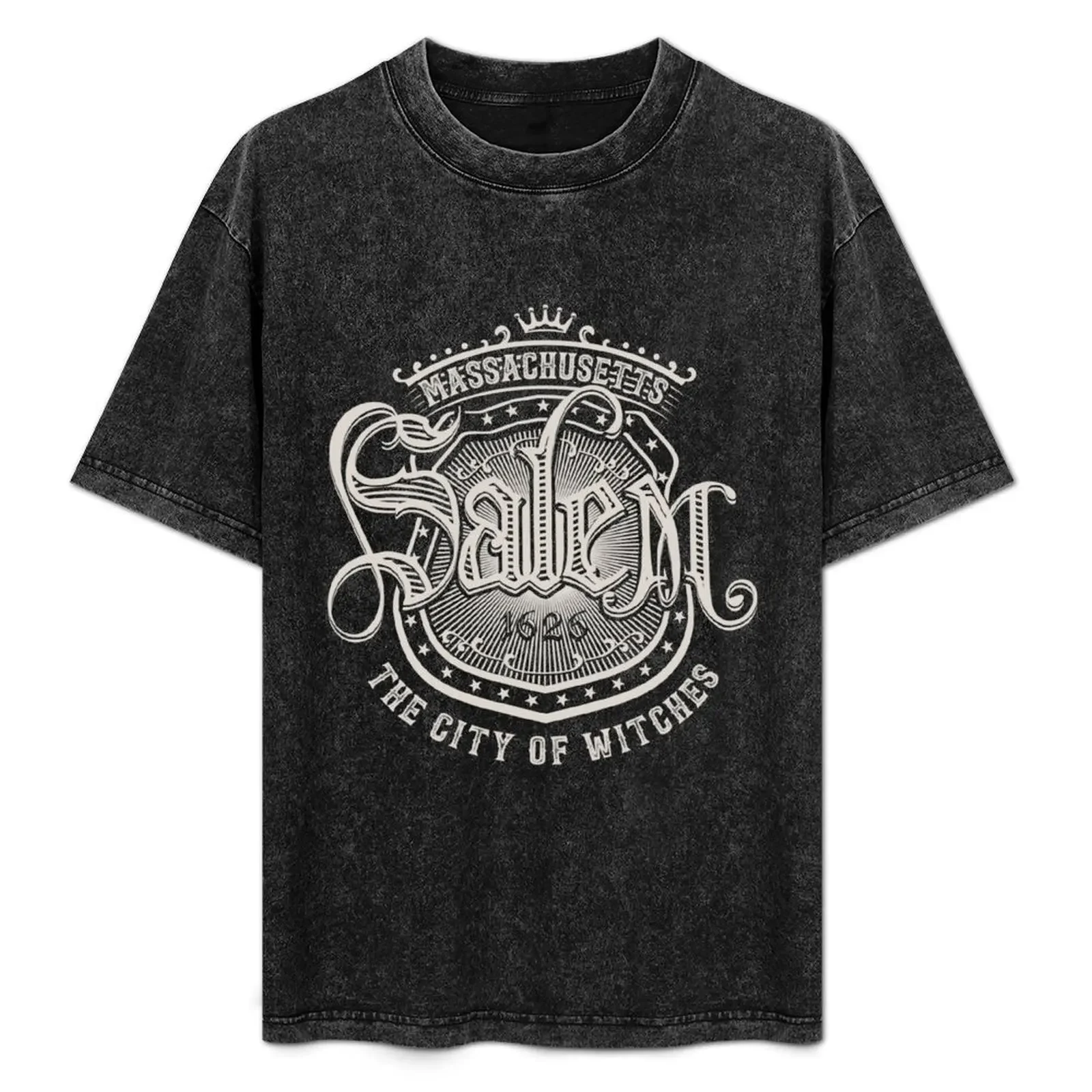 

Salem Massachusetts T-Shirt kawaii clothes essential t shirt T-shirts oversize Men's t-shirts