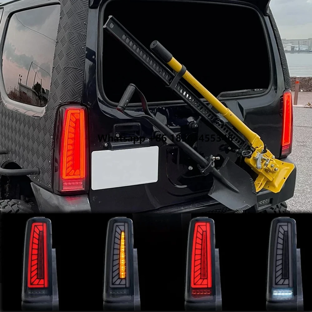 

A Pair Suitable For Jimny Modified LED Car Taillights And Brake Lights JB23 JB33 JB43 1998T to 2018