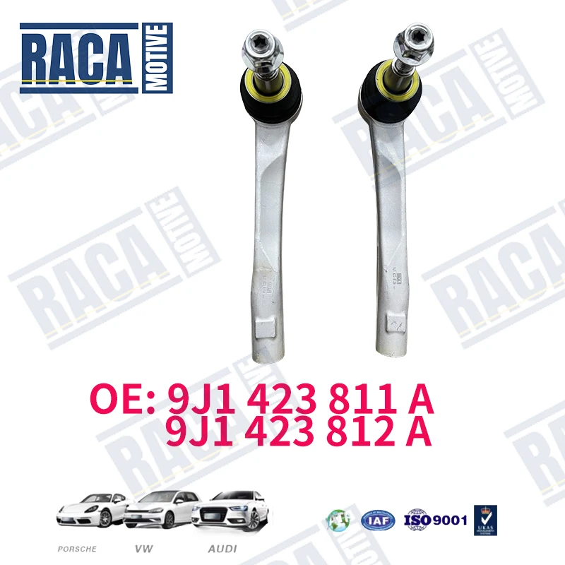 Tie Rod End para Porsche Taycan Cross, Turismo Y1A Y1B, 9J1423811A 9J1423812A 9J1 423 811 A 9J1 423 812 A