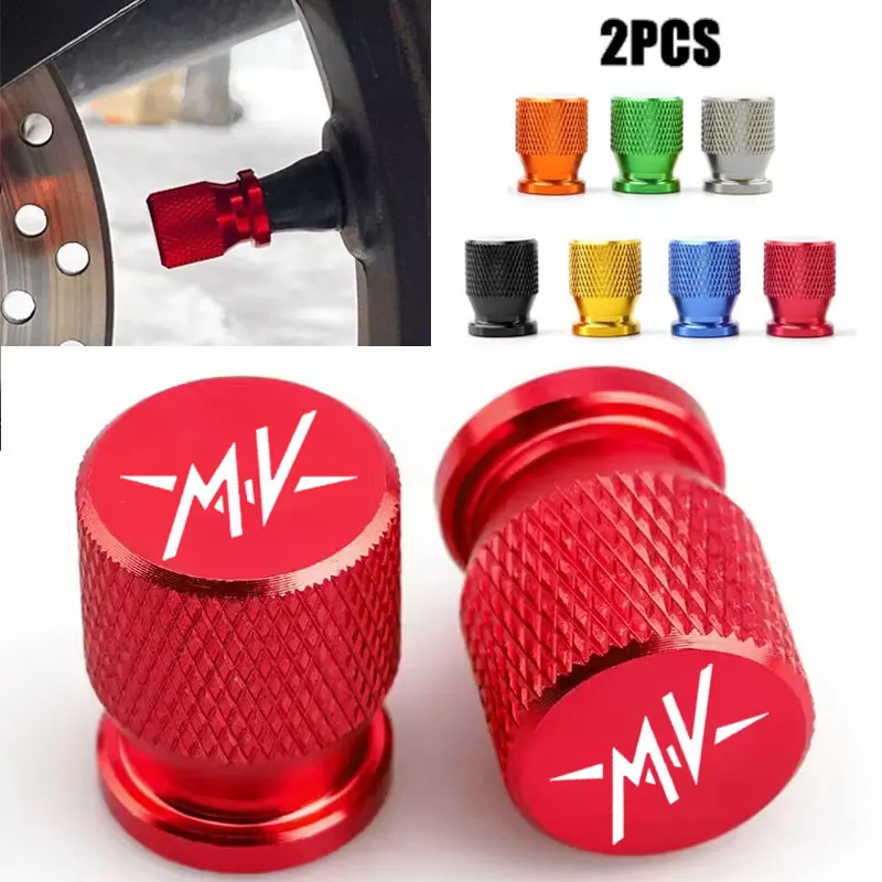 Motorcycle Wheel Tire Valve Caps Airtight Cover For MV Agusta F3 675 800 Brutale 800 1000 Turismo Veloce RC