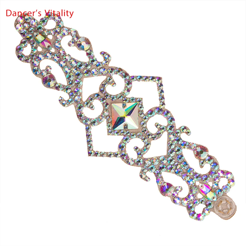 Belly Dance Bracelet Diamond-Studded Hand Chain Oriental Dancing Female Temperament Profession Performance Accessories