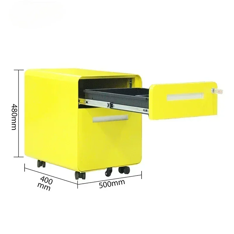 

Hot selling factory outlet 3 drawer mobile file cabinet with lock