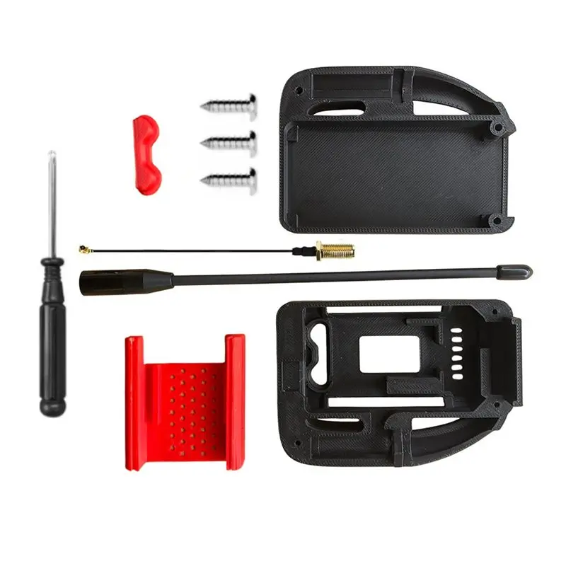 Capa para Antena Meshtastic Heltec V4, Módulo Lora 32 Dev-Board, Capa com Tela OLED de 0,96 Polegadas, Alimentada por Energia Solar