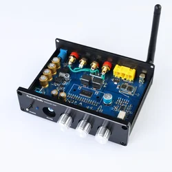 Nvarcher 하이파이 블루투스 5.1 파워 앰프, 볼륨 조절 기능, D 클래스 스테레오 디지털 데스크탑, TPA3250, 130W + 130W