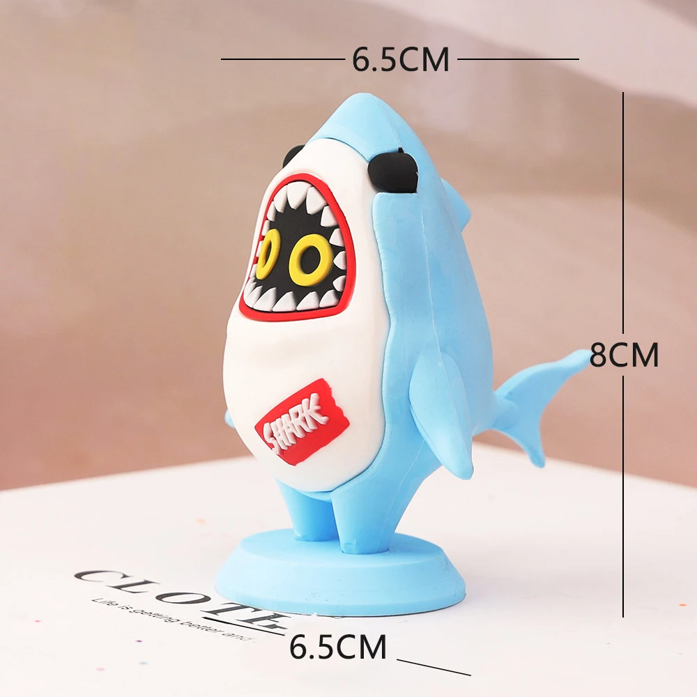 Zenless Zone Zero Cosplay Bangboo Sharkboo Devilboo Figures Model Anime Cartoon Collection Statue Halloween Party Birthday Gifts