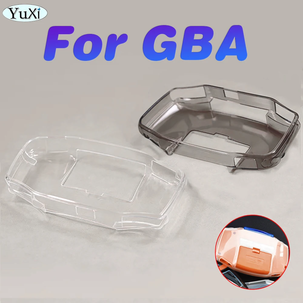 

1Pcs TPU Protective Case Cover For GBA Silicone Clear Soft Protection Shell For Gameboy Advance Transparent Skin Cover