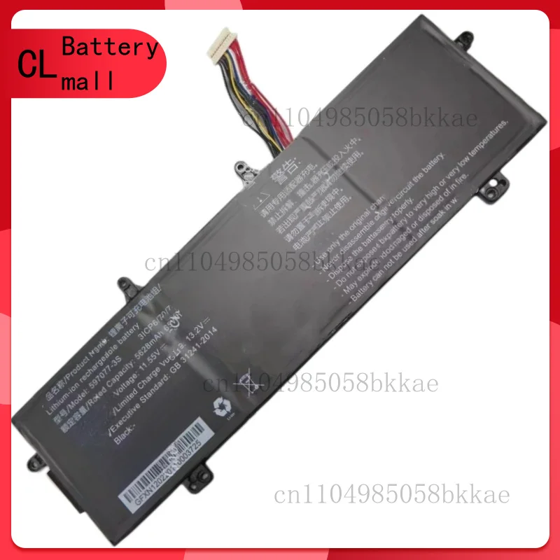 

Новый аккумулятор для ноутбука 597077-3S, 11,55 В, 65 Втч, 5628 мАч, 11 контактов, 11 линий для Machenike для Machcreator-14 BS9SU BF9SU 14BS9SU 14BF9SU