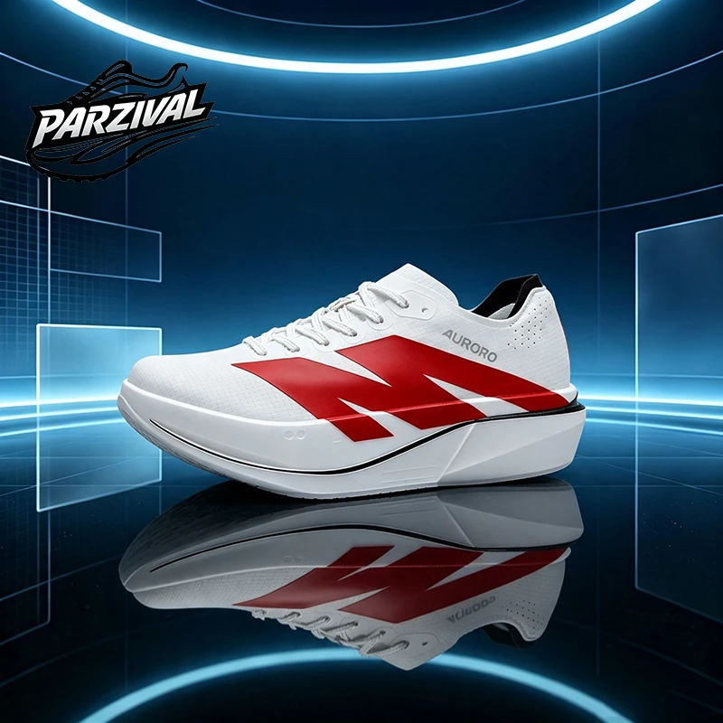 Men Carbon Plate Running Shoes Breathable Women Athletic Tennis Sneakers Cushion Sport Trainers Outdoor Marathon Jogging Shoes view 4