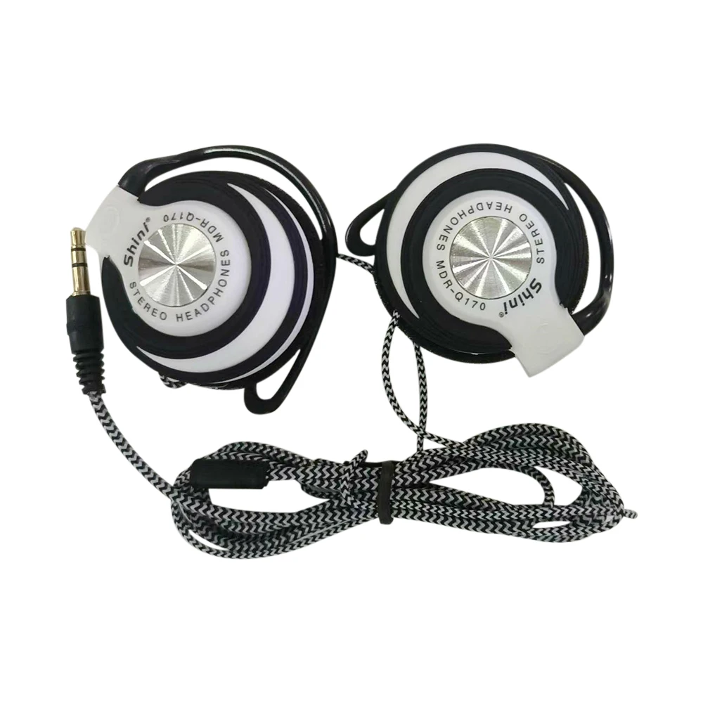 Universal Q170 3.5mm Wired Headphones HIFI Heavy Bass Headset Over-ear Adjustable hook Earphones Music Earphone for Phone — product photo 1 of 1