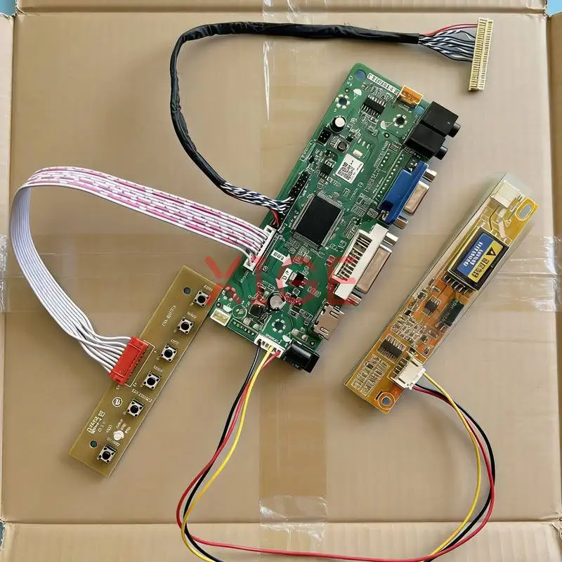 

For LQ160E1LW04 LQ160E1LW02 LCD Monitor Screen Drive Controller Board Kit DIY 1280x1024 30Pin LVDS 1280*1024 VGA DVI HDMI 1-CCFL