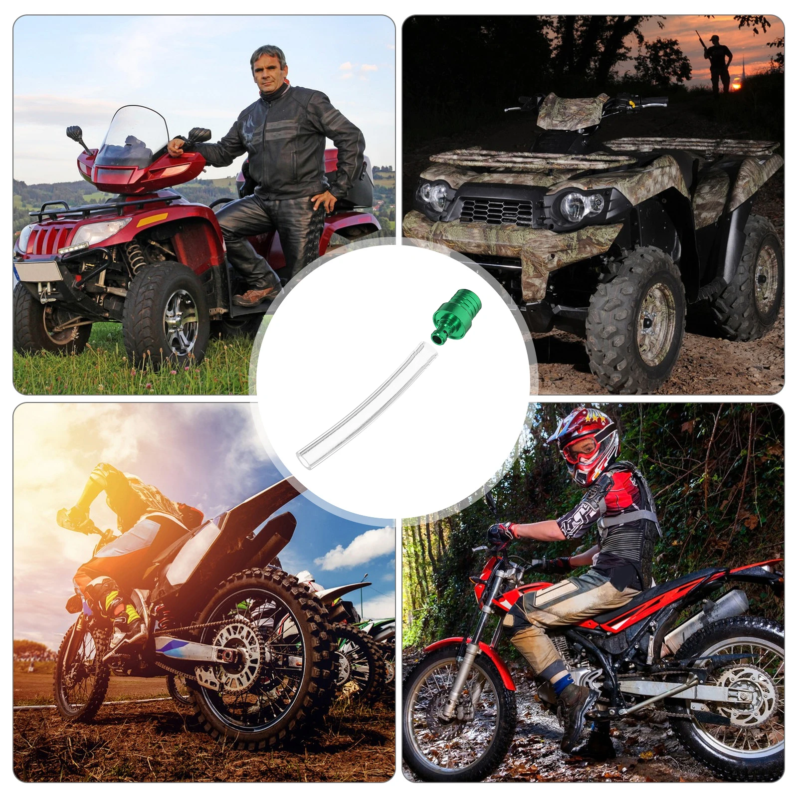 

Fuel Tank Cap Gas Vent Trachea Valve Motorcycle Aluminum Alloy