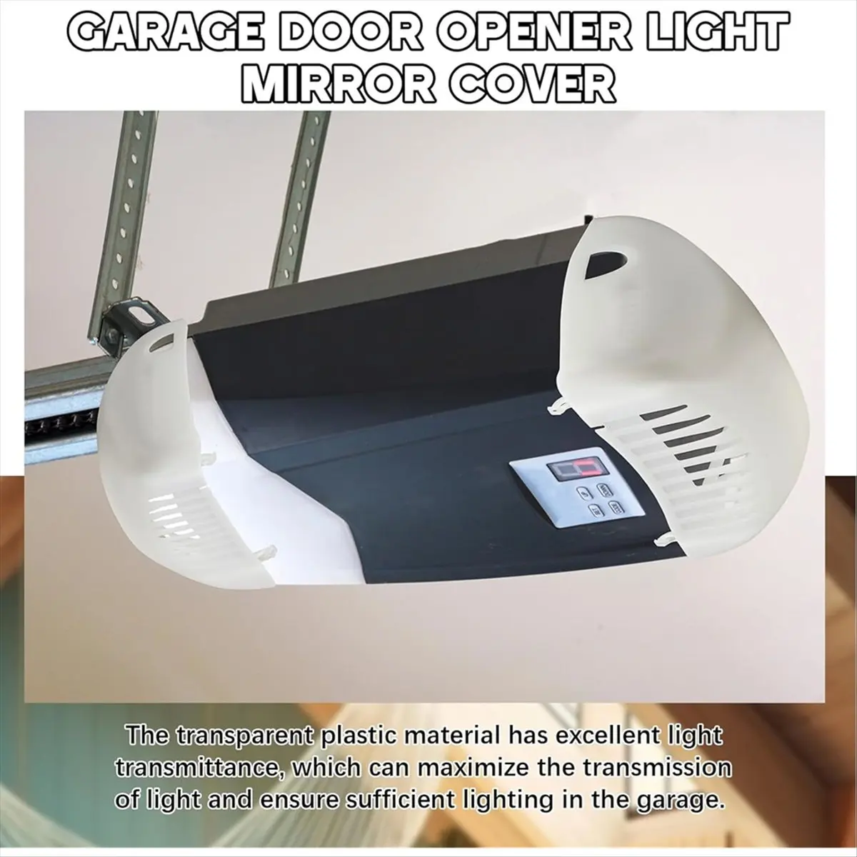 AA83 3Pcs 108d79 Garage Door Opener Light Lens Cover with K108d0079m, Belt or Chain Drive Operator