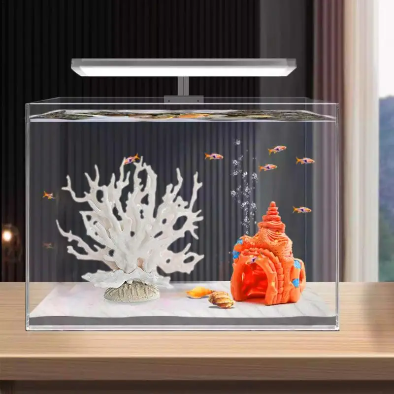 Simulación de Coral para acuario, plantas de pecera, decoración de paisaje de múltiples colores, accesorios de agua dulce