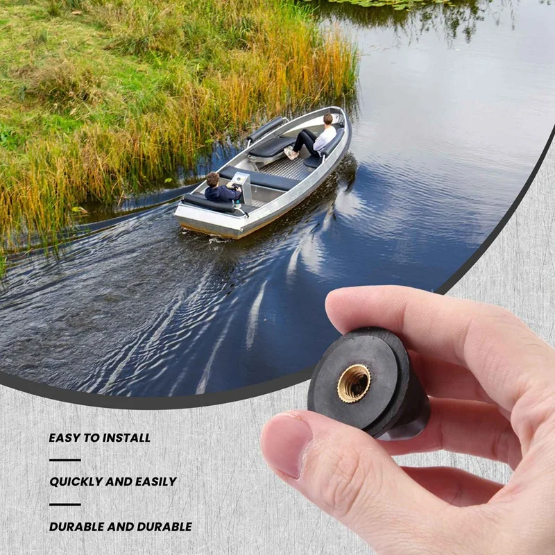 

B0a-tNew Propeller Prop Nut Fit for Yamaha Outboard 4HP 5HP Motor