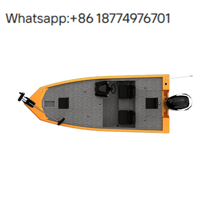 Lure Boat Fishing Rod Aluminum Alloy Boat Stock River Self Drain Motor Engine Electric Start Wholesale Factory China CE