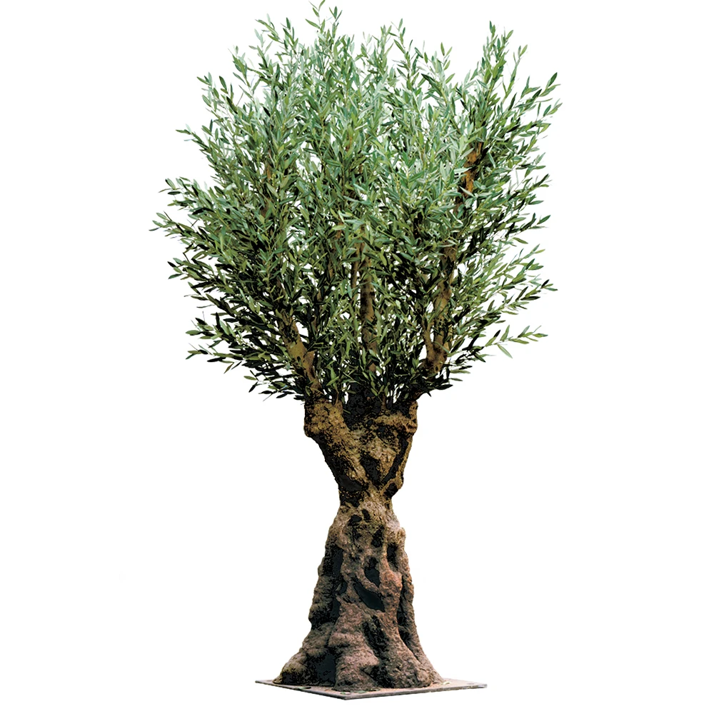 Eco-Friendly Evergreen Leaves Artificial Large Olive Tree for Hotel Landscaper Use Easter Decor Indoor