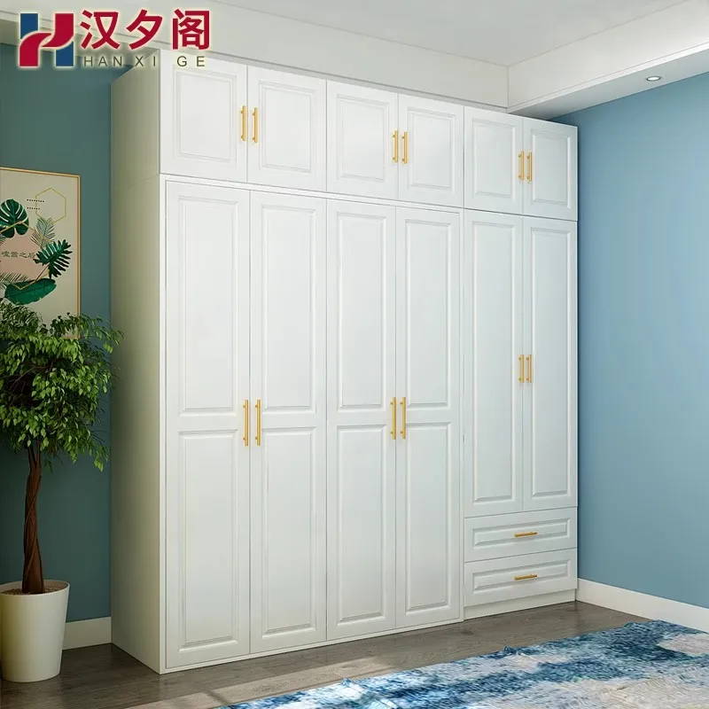 Multifunctional invisible bed wardrobe integrated combination bed with cabinet folding bed double bed household wall bed