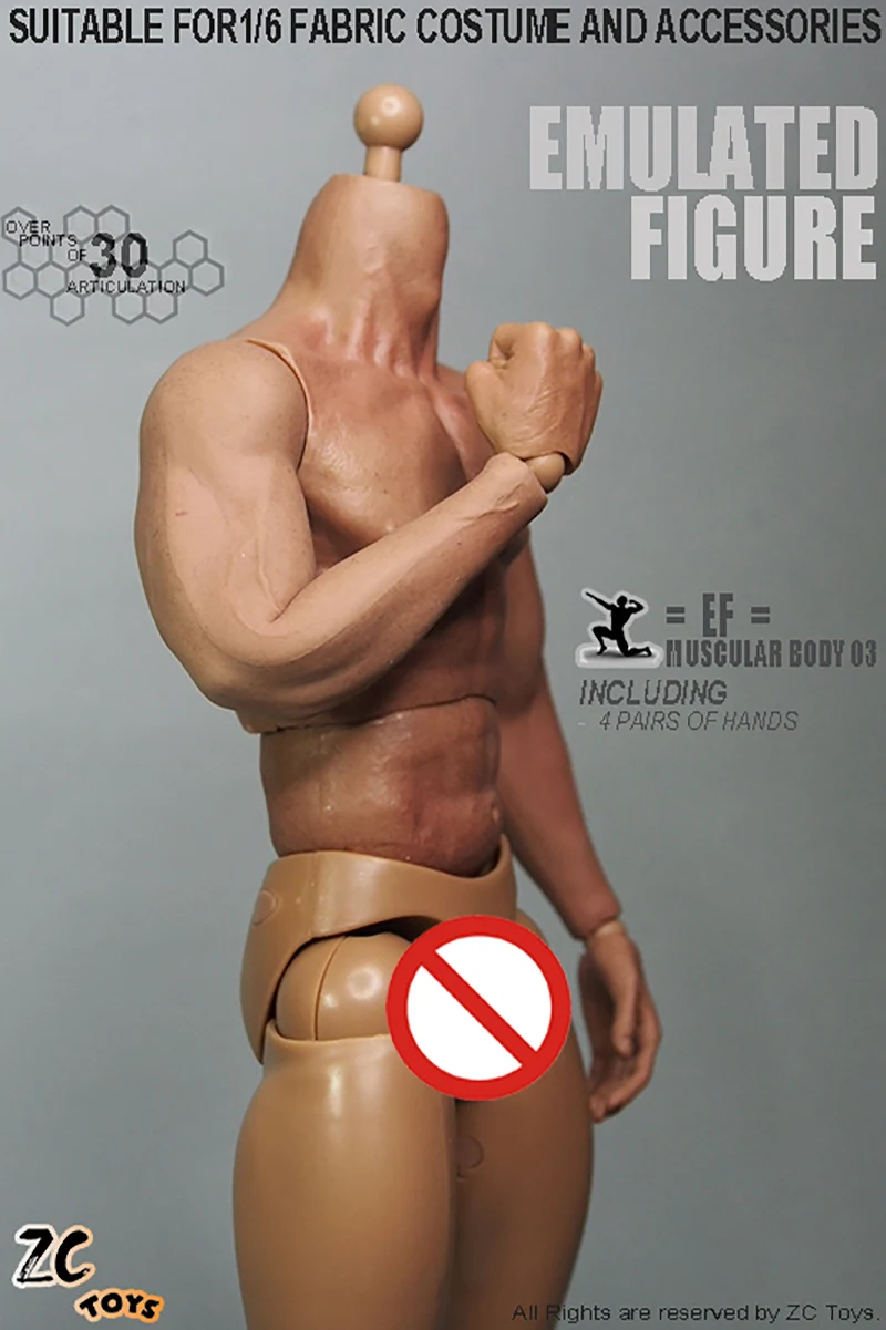 1/6 ZCTOYS S005 męski chłopiec ciało rysunek wojskowy pół gumowana klatka piersiowa muskularne wąskie ramię podobne do TTM19 12 "figurka