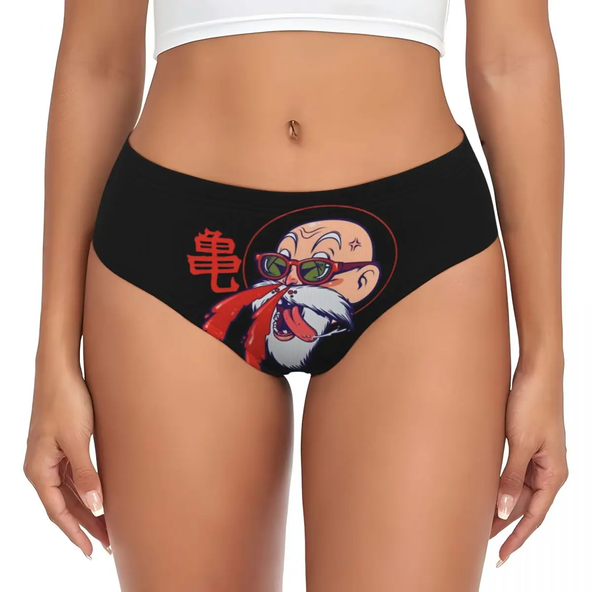 

Custom Women M-Masters R-Roshis Eccentric Classic Funny Brief Panties Female Breathable Comic Underwear Underpants
