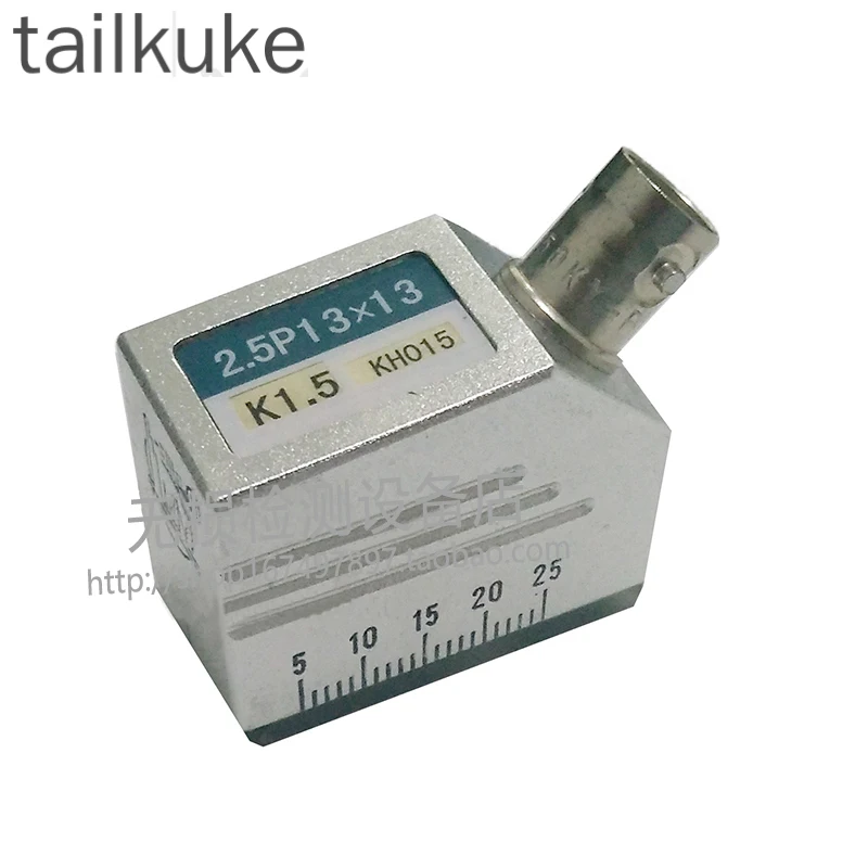 Ultrasonic Electronics Ultrasonic Angle Probe 2.5P13*13K3 Ultrasonic Flaw Detector Angle Probe Transducer