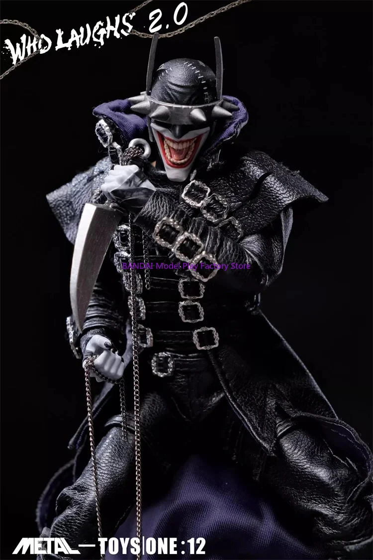 

In Stock Original METAL TOYS 1/12 Scale Laughing Batman 2.0 Accessories Full Set 6in Male Soldier Action Figures ModelIn
