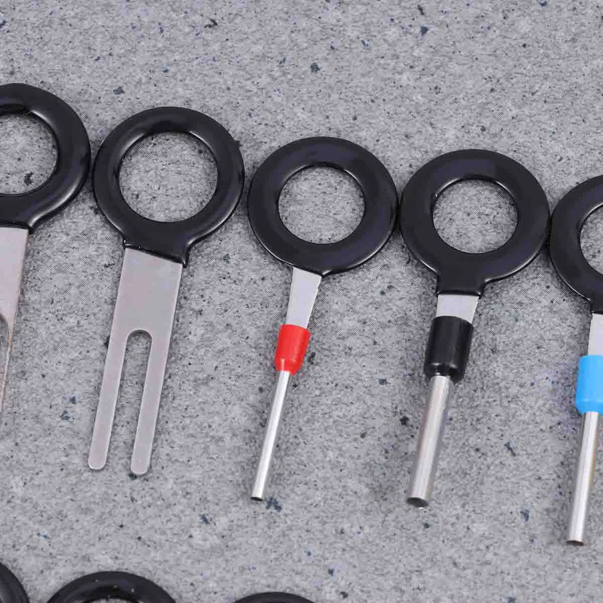 21 in 1 Auto Car Plug Circuit Board Wire Harness Terminal Extractor Picks Connector Crimp Pin Needle Remove Tools