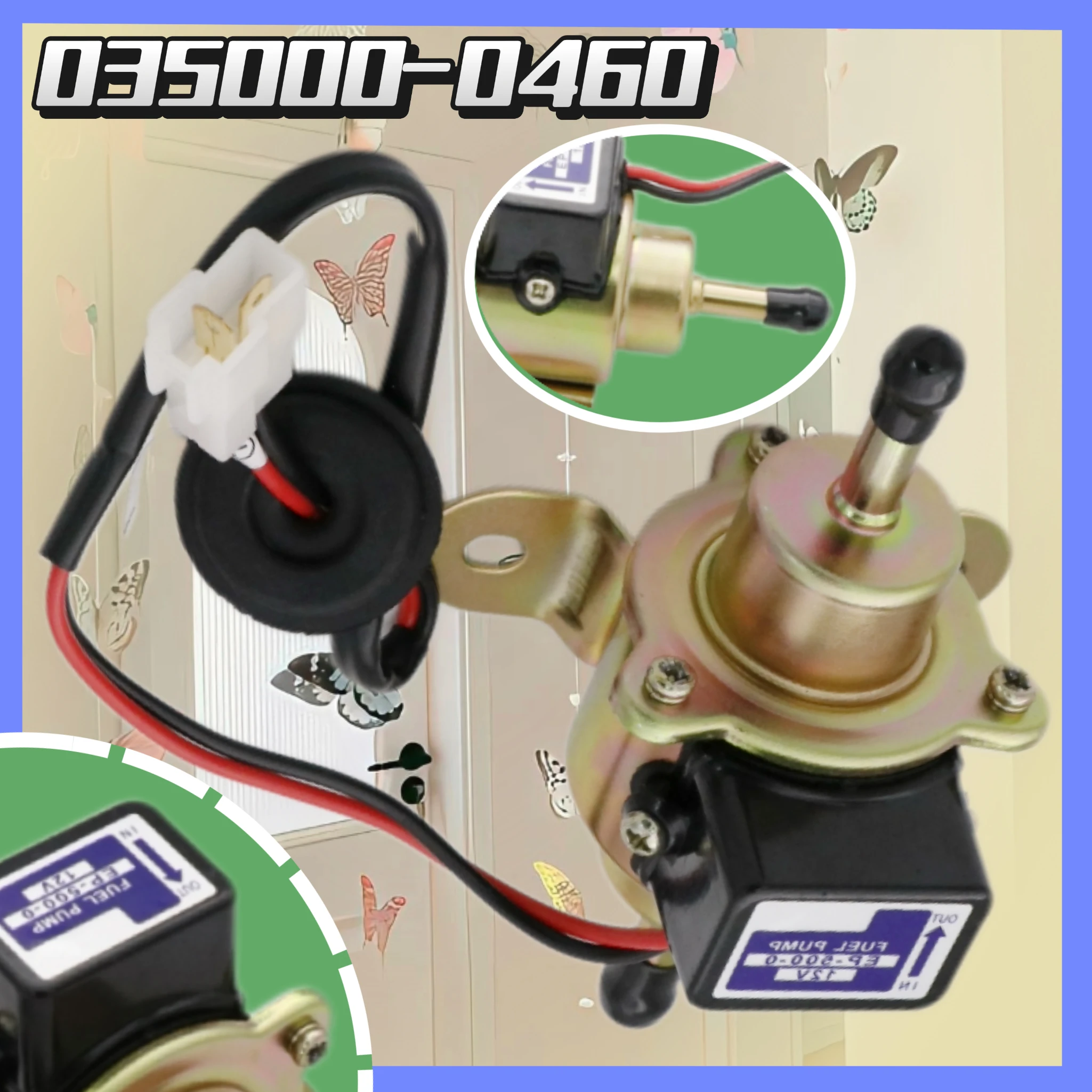 Pompa del carburante elettronica esterna universale per auto 12V benzina diesel a bassa pressione benzina EP500-0 035000-0460 12585-52030 1258552031