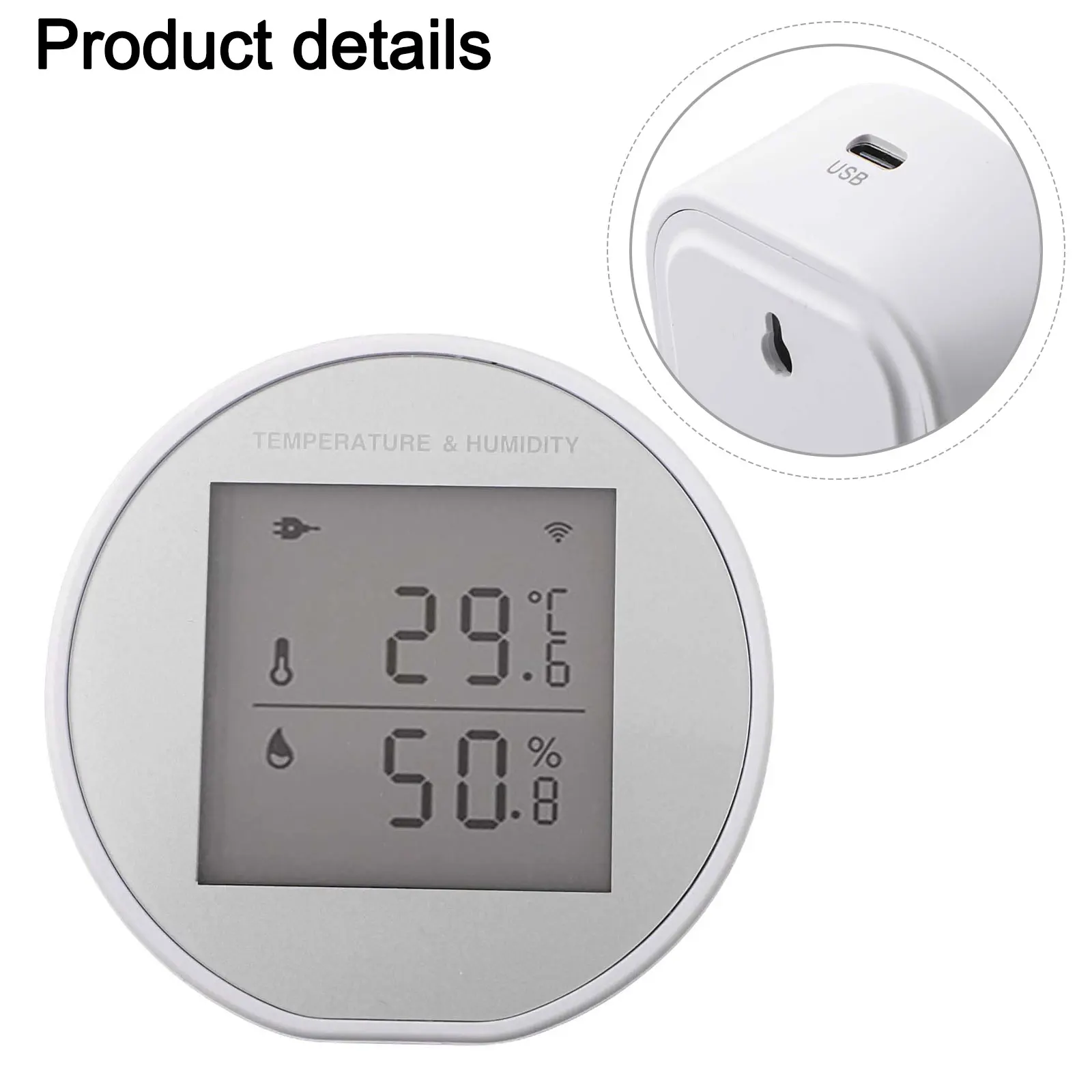 Thermometer High/Low Wireless Temperature Remote Monitor Thermometer Hygrometer Indoor Temperature Humidity Instruments