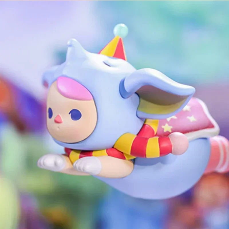 

POP MART PUCKY Elf Flying Series, натуральная слепая коробка, загадочная коробка, кавайные украшения, фигурки, домашний декор, настольная модель, куклы для девочек