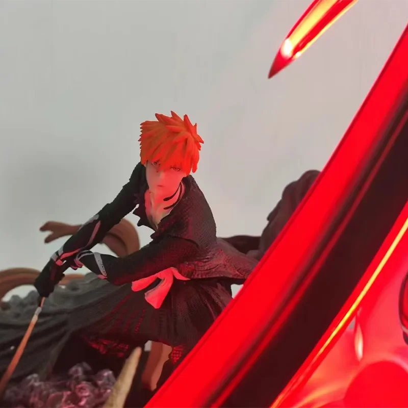 100% حقيقية مضيئة طبعة محدودة بليتش Ichigo Kurosaki أنيمي تمثال تحصيل نموذج الشكل قسط تصميم في الأوراق المالية #1
