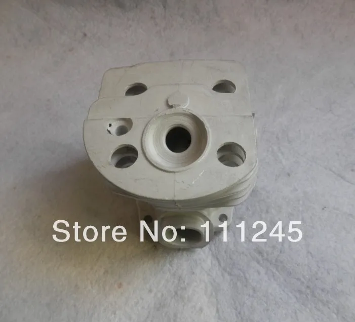 45MM CYLINDER BLOCK NIKASIL PLATE FOR HUS. CHAINSAW  51 HUSK  CHAIN SAW ZYLINDER  HEAD  W/N PISTON ASSY RING CLIP PIN KIT