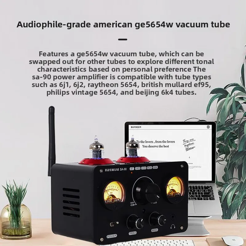BREEZE 2026 new SA-80 home high-power HiFi tube fever digital power amplifier high-fidelity gallbladder machine