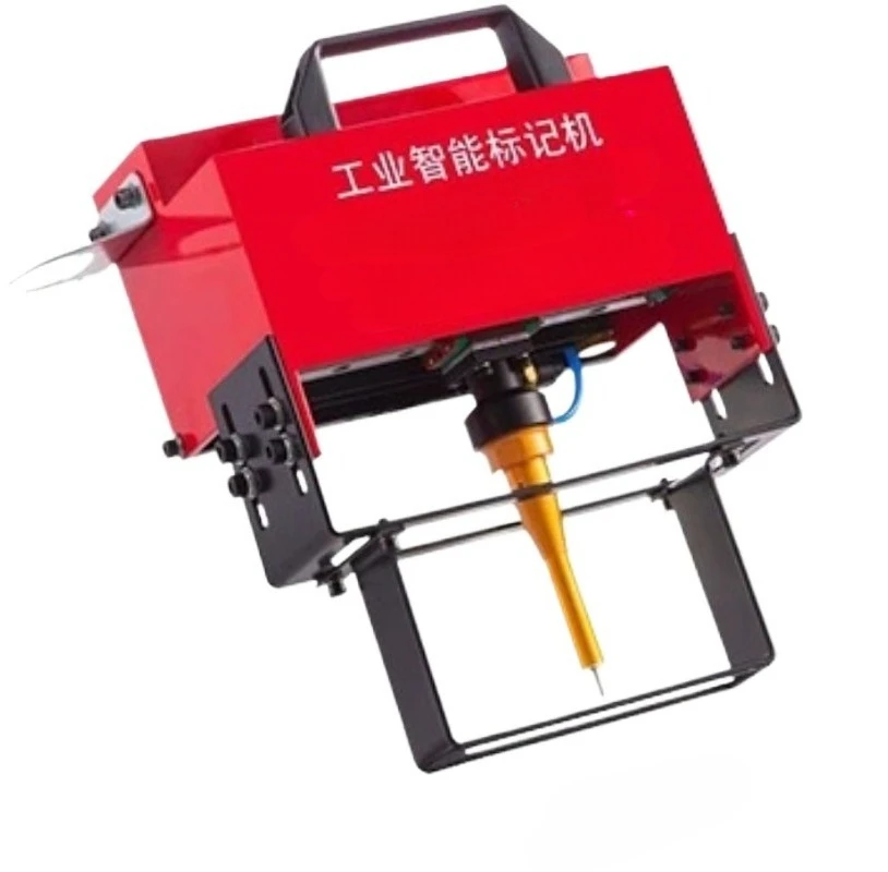 Bracket Portable Metal Pneumatic Dot Peen Marking Machine for VIN Code(100*20mm)