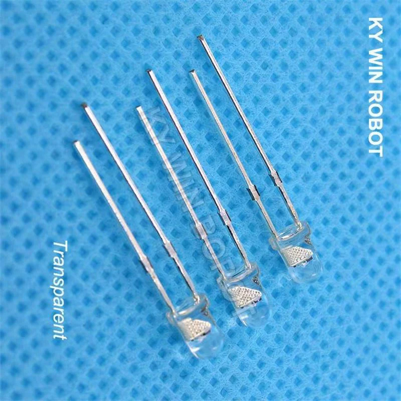 50 stks/partij F3 3mm Snel/Low RGB Flash Rood Groen Blauw Regenboog Multi Color Light Emitting Diode Ronde LED Full Color DIY