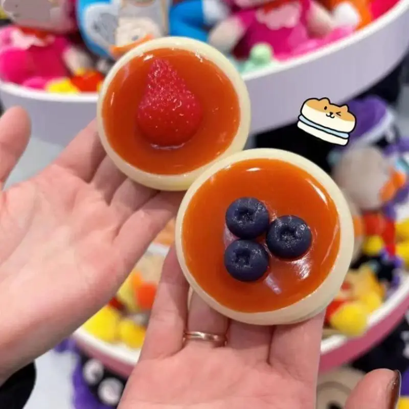 Slow Rebound Cream Blaster Cake  Squeeze Sensory Toy Soft Fingertip Anti Stress Anxiety Pressure Relief Toy
