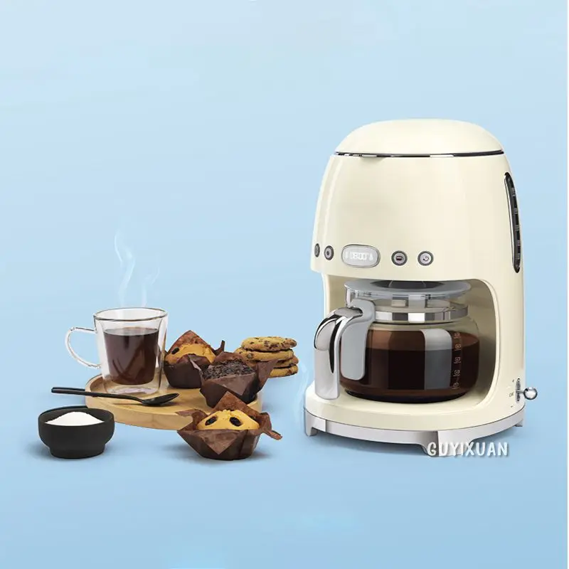 Good Quality Modern Style Simple Multi-Functional Drip Mini Coffee Maker One Cup Coffee Machine With Water Level Indicator