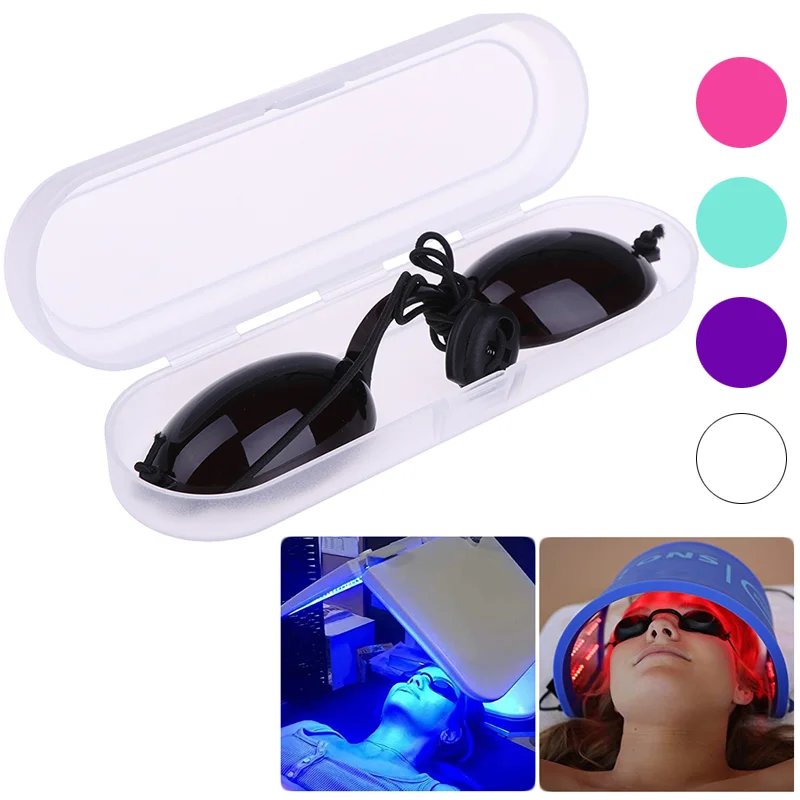 Gafas Protectve para láser IPL, lámpara LED UV, tratamiento Flexible, protección ocular UV, gafas de bronceado para tomar el sol