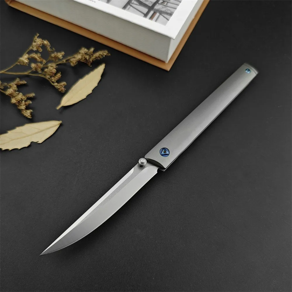 5 Color 7096 CEO Gentleman Folding Knife 8Cr13Mov Stonewashed Blade G10 Handle Outdoor Portable Pocket Survival  Hunting Tool