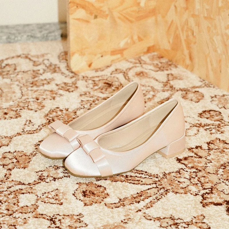 

Womens Mary Jane Shoes Exquisite French Style High Heels for Woman Exquisite Lolita Casual Shoes Designer Shoes Zapatos De Mujer