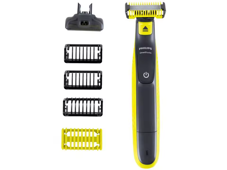 Oneblade Rosto E Corpo Philips - Qp2824/10 - Modelo resistente a agua, 2x mais potencia, 2x mais autonomia, com pentes pra áreas sensíveis