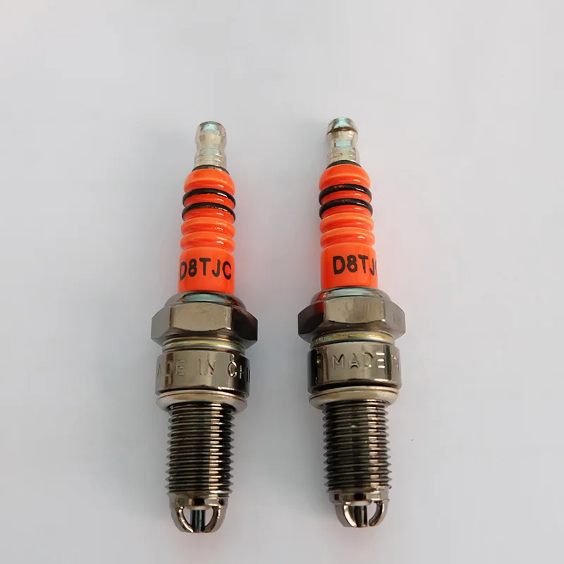 1pc High Performance Motorcycle 10mm Spark Plug D8TJC For 50CC-150CC For Atv GY6 50cc 110cc 125cc 150cc Motorcycle Plug