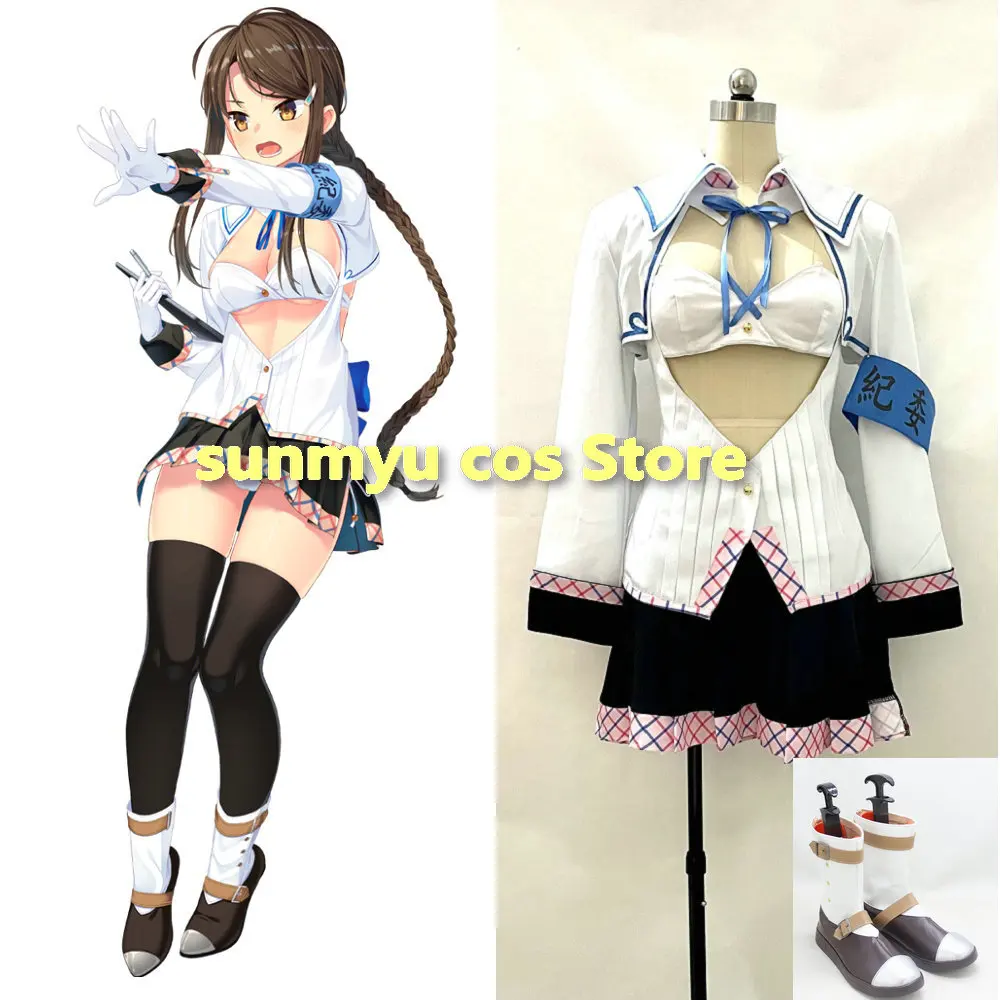 

Nukige Mitai na Shima ni Sunderu Watashi wa Dou Surya Ii Desu ka Cosplay Costume Uniform Custom Size