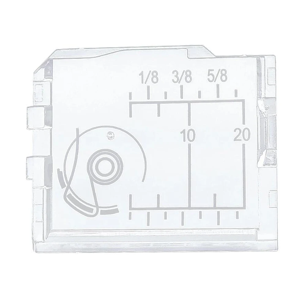 2 PCS Clear Plastic Assembly Bobbin Hook Slide Cover Plate For Janome Viking Husqvarna Sewing Machine Accessories #750036001