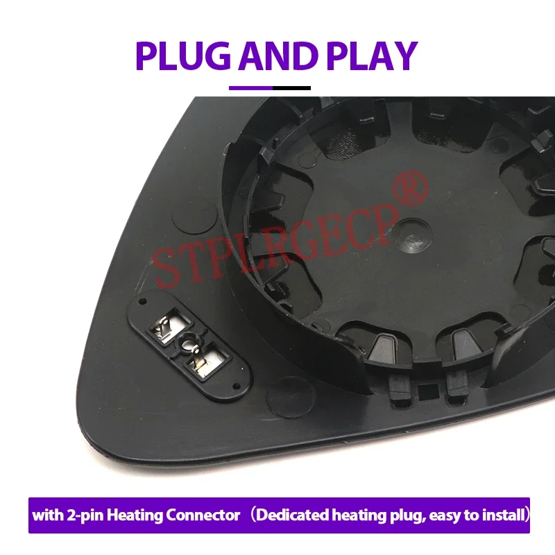 Für Toyota Yaris Hatchback Vitz XP130 2011-2017 Linker oder Rechter Türseitenspiegel Klares Spiegelglas Beheizter Rückspiegel Ersatz – Detail 11